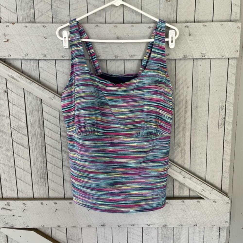Lands End Underwire Swim Top  DDD